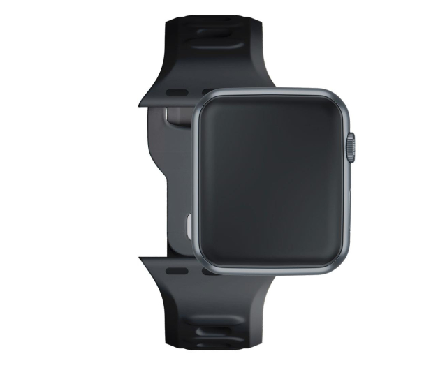3MK Silicone Watch Strap do Apple Watch 40/41/42 mm Black - 1267331 - zdjęcie 5